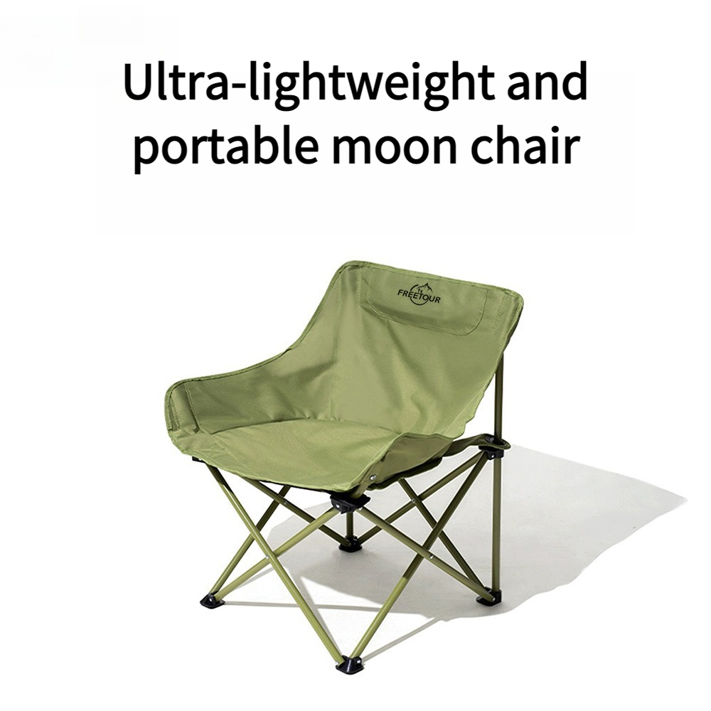 Kids Outdoor Folding Chair - Cadeira de Camping Portátil Dobrável com