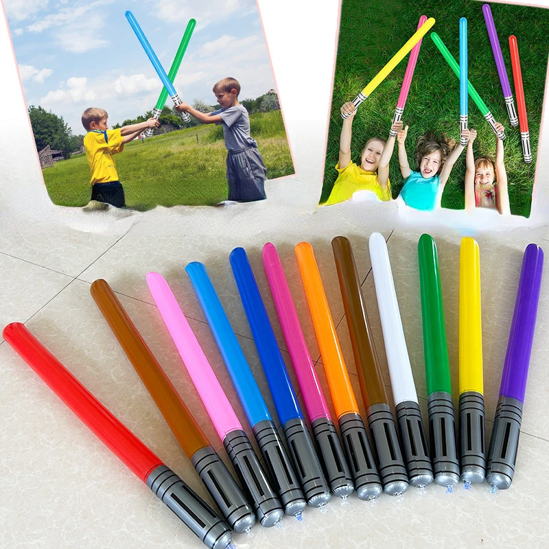Kids Outdoor Yard Games - 90cm kawaii inflável sabre de luz