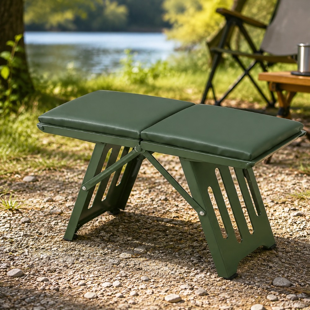 Kids Outdoor Folding Chair - Banquinho Dobrável Portátil para Camping ao