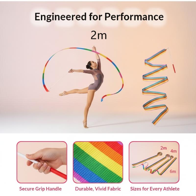 Kids Outdoor Balance Beam - Nova Fita Colorida para Ginástica Artística