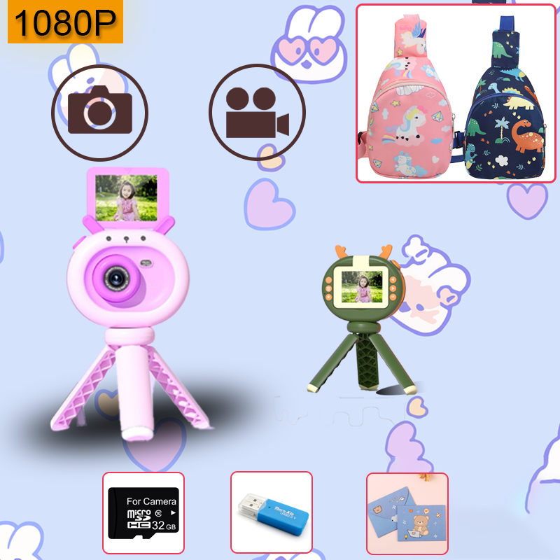 Kids Outdoor Videos - Câmera Digital Infantil para Meninas e