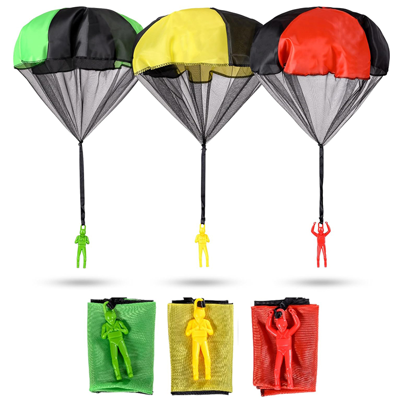 Kids Unique Outdoor Toys - Brinquedos de pára-quedas para crianças emaranhado
