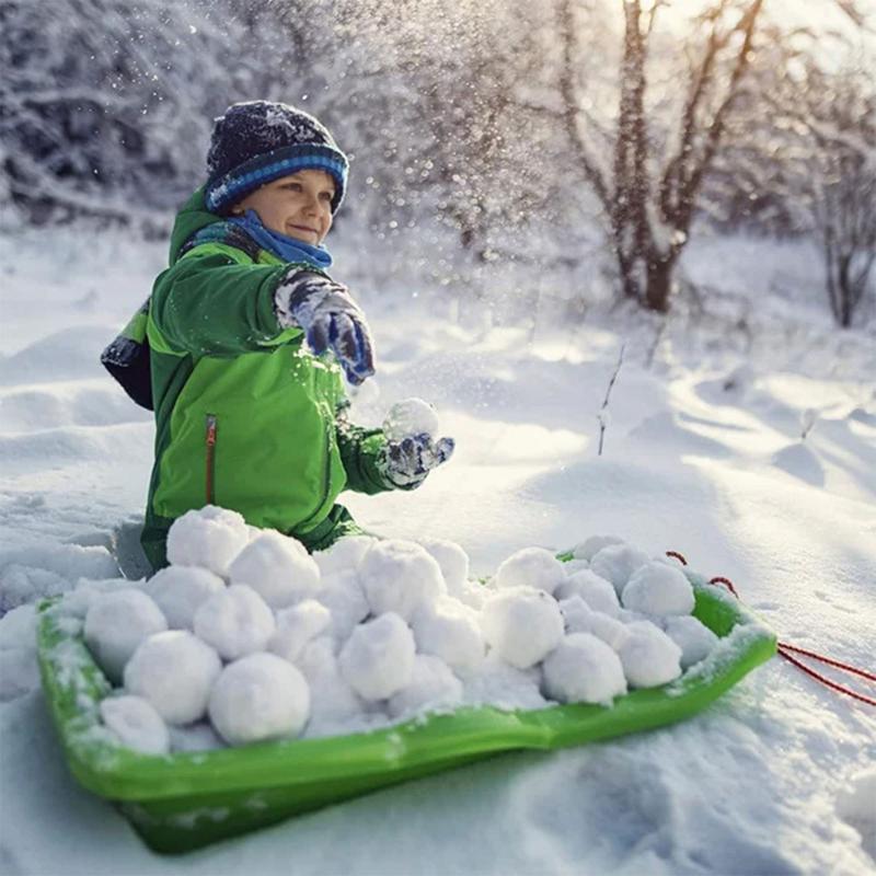Kids Indoor Outdoor Games - Soft Fake Indoor Snow Balls for