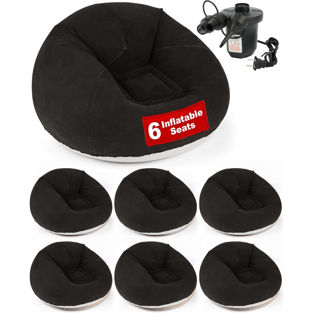 Kids Outdoor Folding Chair - Cadeira Inflável Tipo Puff com Bomba
