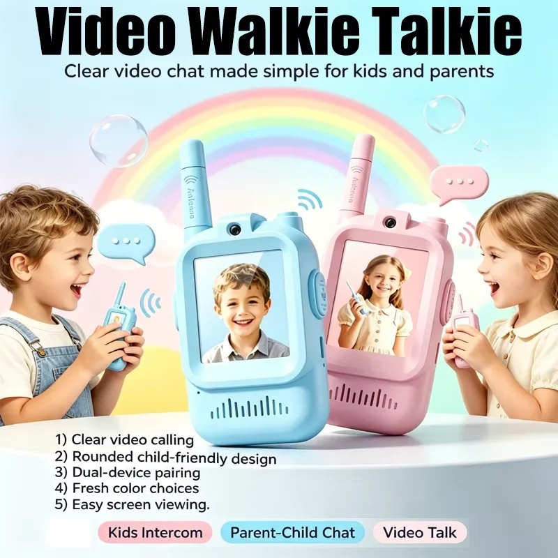 Kids Outdoor Videos - NOVO Kit de Walkie Talkies de