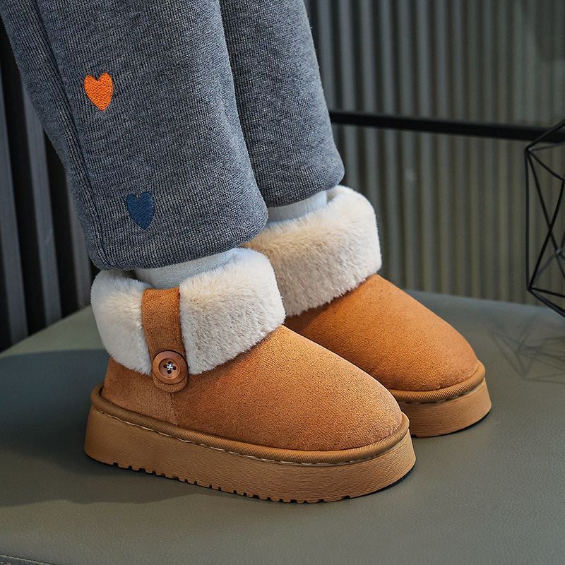 Kids Indoor Outdoor Slippers - Crianças chinelos de inverno alta superior