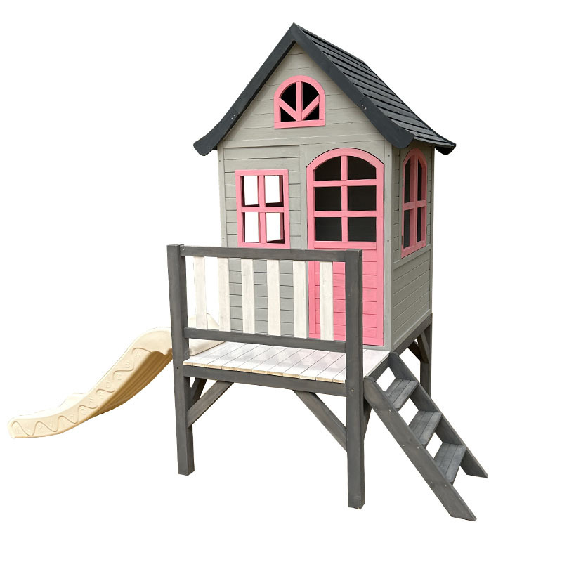 Kids Outdoor Treehouse - Casa de registro infantil, árvore, pequena