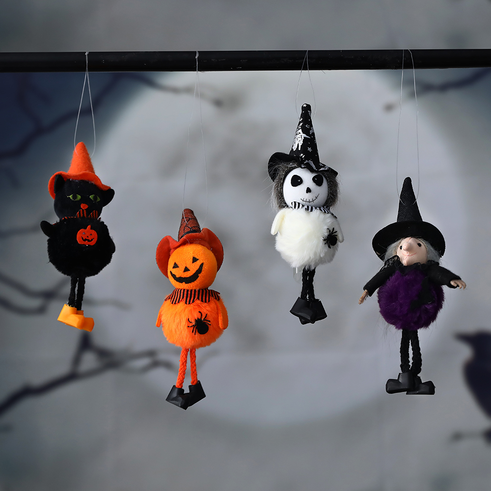 Kids Outdoor Treehouse - Halloween boneca pendurado pingente ornamento bruxa