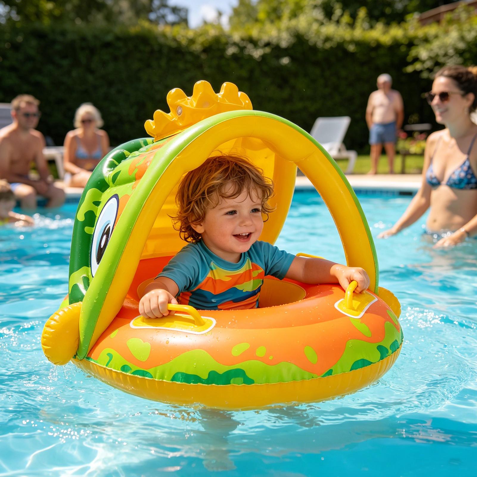 Kids Outdoor Seating - Cadeira Inflável para Crianças com Toldo