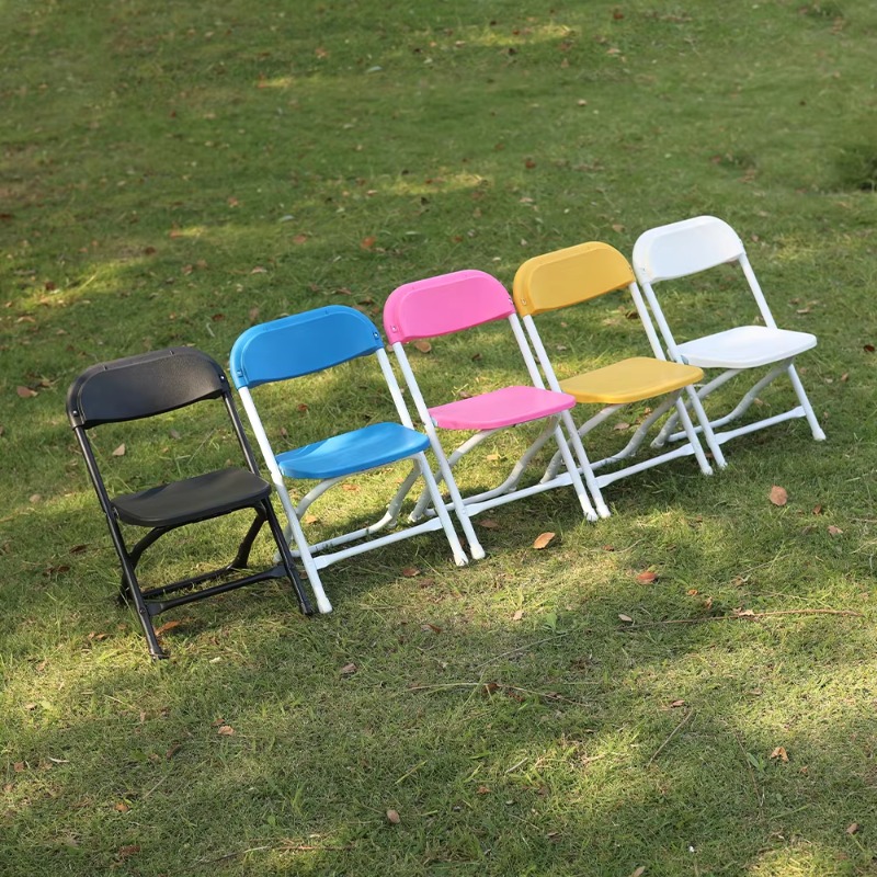 Kids Outdoor Folding Chair - Cadeira Dobrável Infantil de Aço e