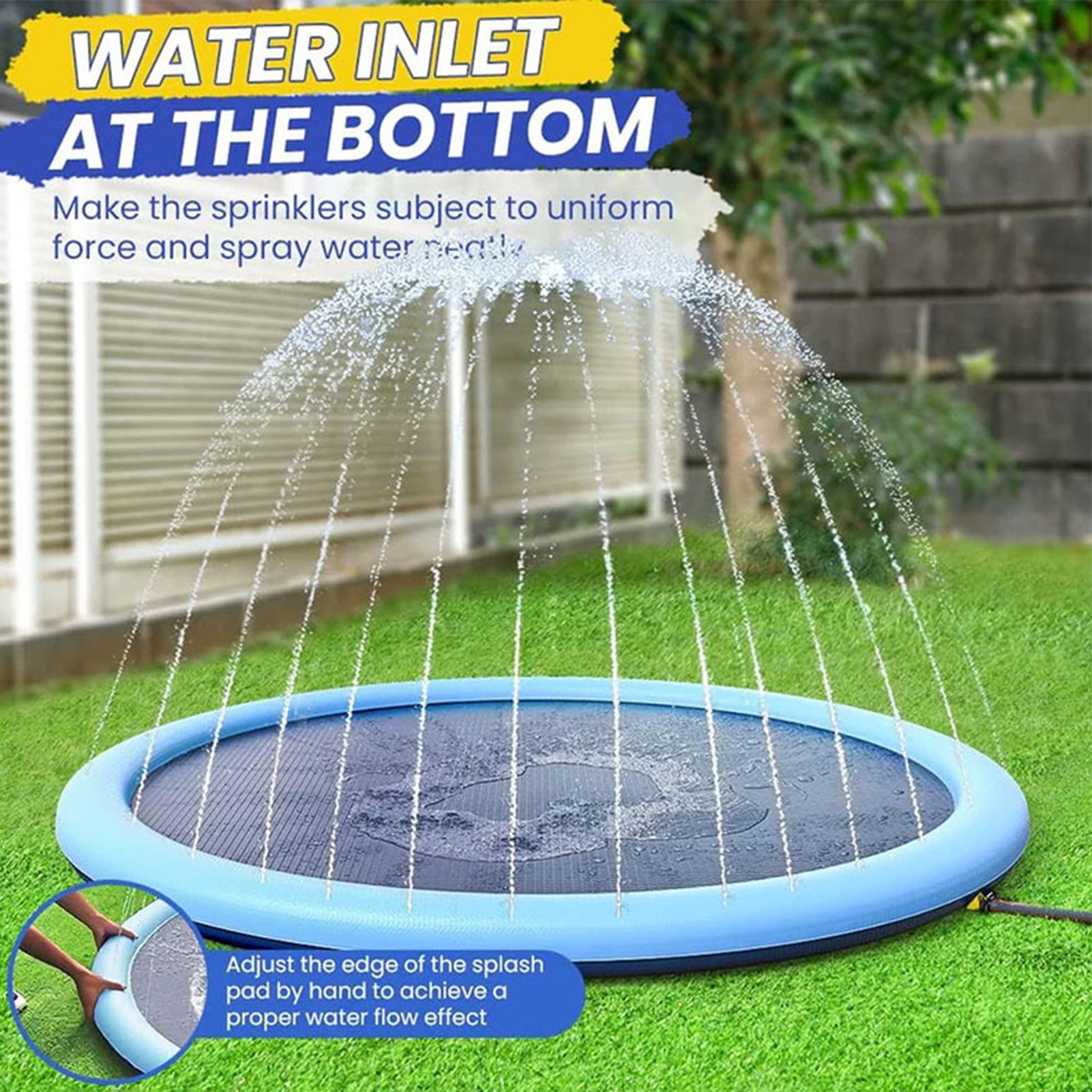 Slip Slide Water Mat - Tapete de Brincar com Sprinklers para