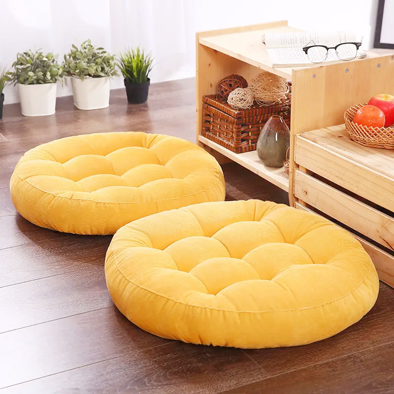 Kids Outdoor Seating - Almofada de chão redonda para adultos