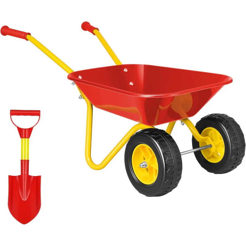 Kids Outdoor Tools - Carrinho de Mão Infantil para Jardim