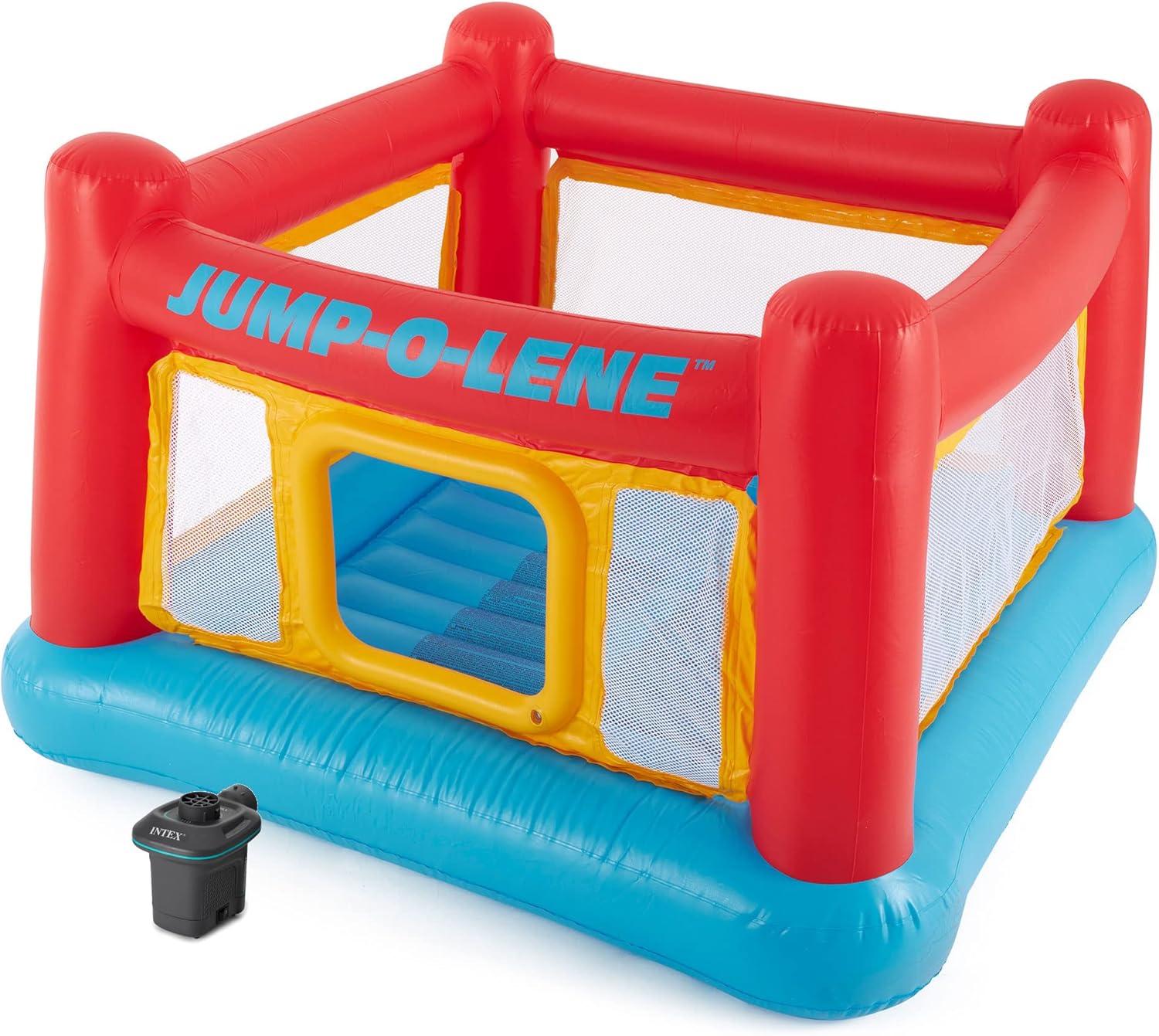 Kids Outdoor Jump House - Castelo Inflável Jump-O-Lene para Crianças, Uso