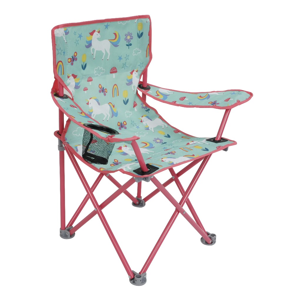 Kids Outdoor Table And Chair Set - Cadeira de Camping Dobrável para Crianças