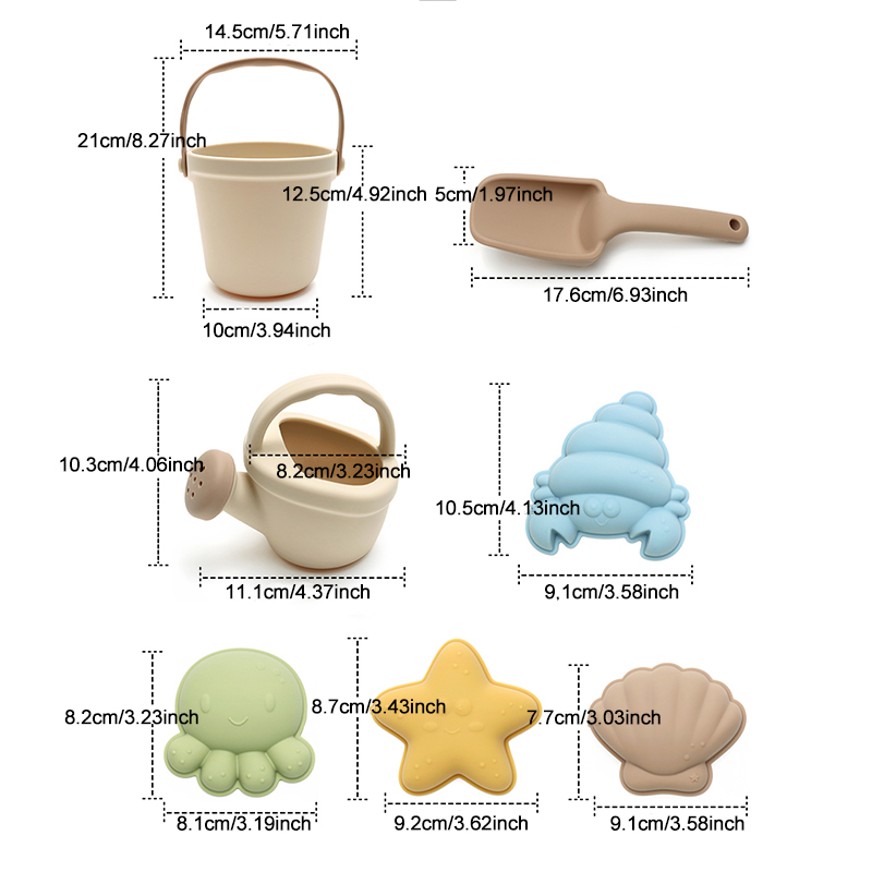 Conjunto de 7 peças de brinque - Kids Outdoor Tools avaliação e preço