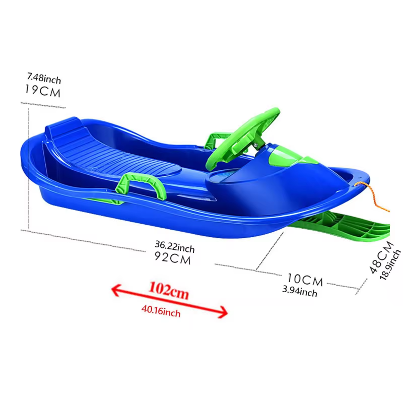Trenó de neve infantil com vol - Kids Unique Outdoor Toys avaliação e preço