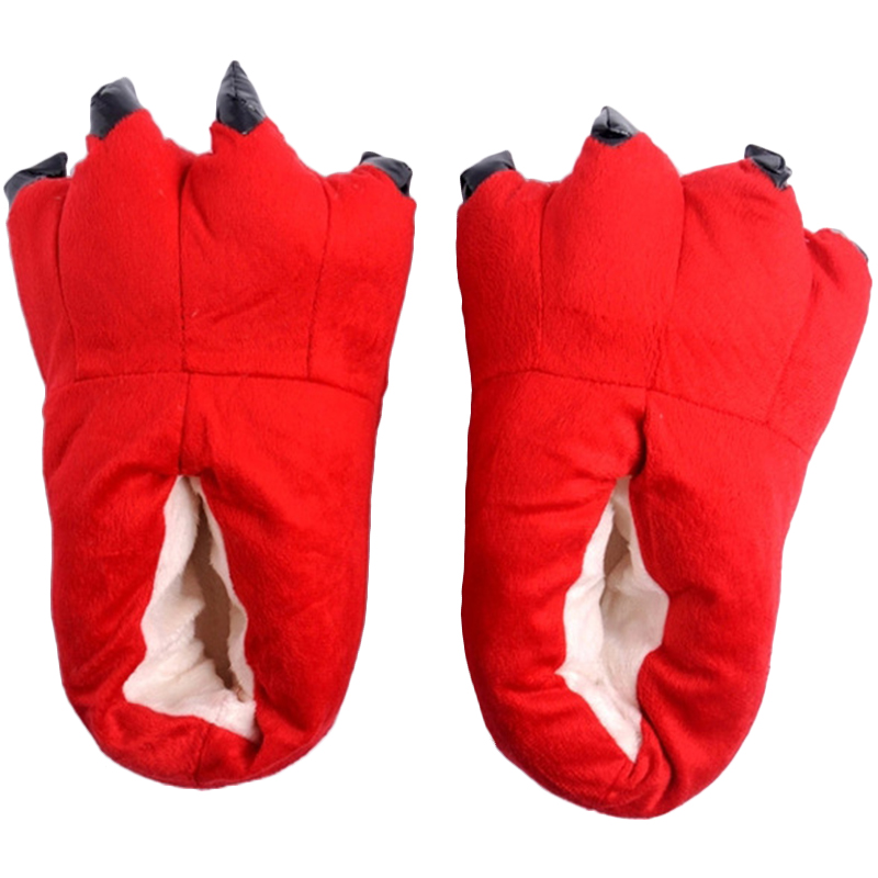 Chinelos de garra de animal pa - Kids Indoor Outdoor Slippers avaliação e preço