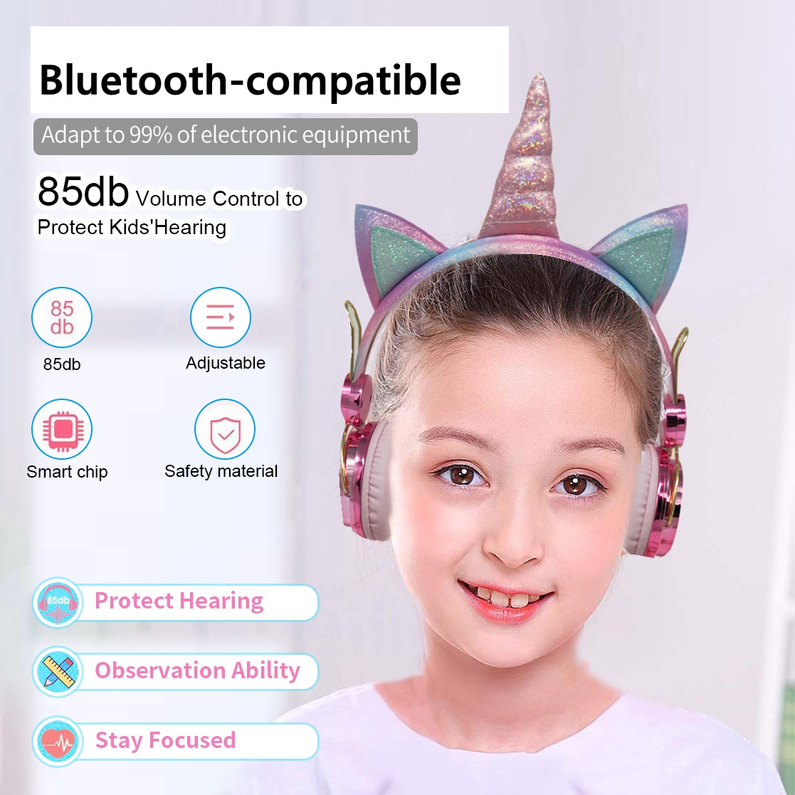 Fone de ouvido sem fio de unic - Kids Outdoor Videos avaliação e preço