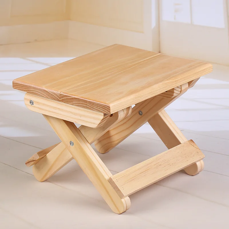 Banquinho dobrável de madeira  - Kids Outdoor Folding Chair avaliação e preço