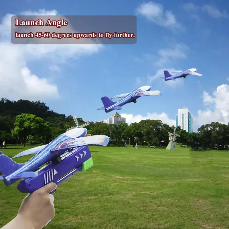 Foam Plane Toy Gun for Kids, L - Kids Outdoor Xmas Gifts avaliação e preço