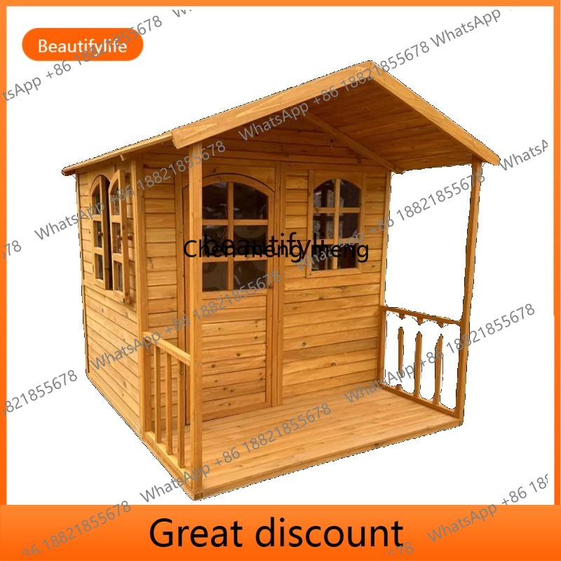 Casa de Brinquedo de Madeira p - Kids Outdoor Treehouse avaliação e preço
