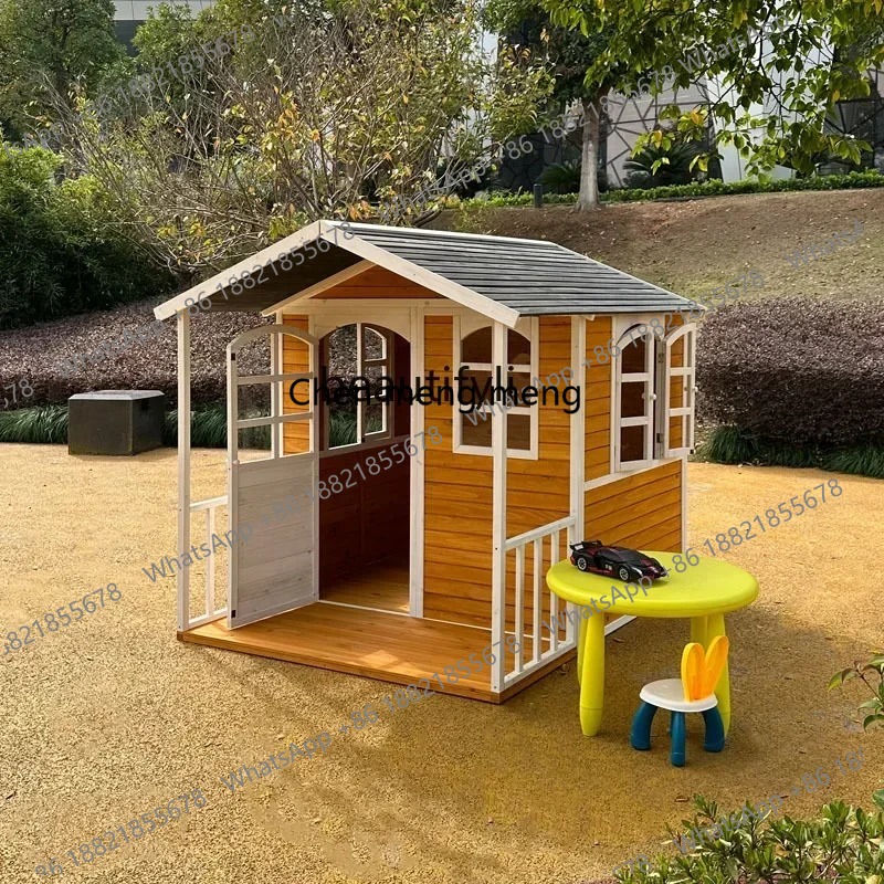 Casa de Brinquedo de Madeira p - Kids Outdoor Treehouse avaliação e preço