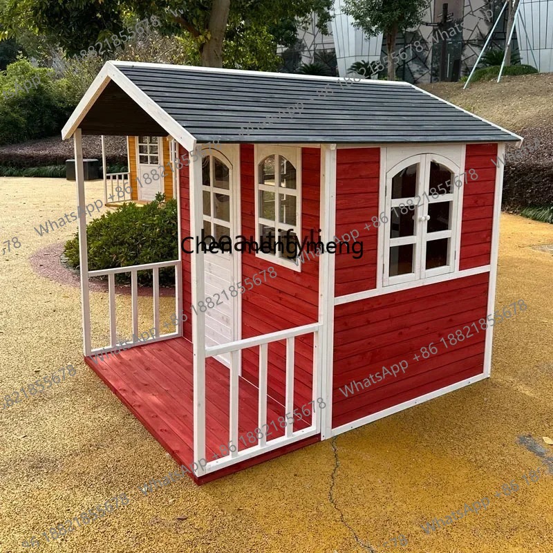 Casa de Brinquedo de Madeira p - Kids Outdoor Treehouse avaliação e preço