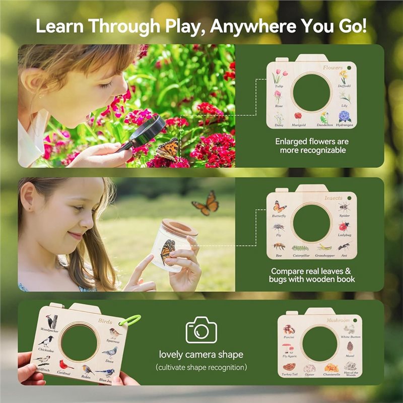 Kit de Captura de Insetos X18A - Kids Outdoor Kit avaliação e preço