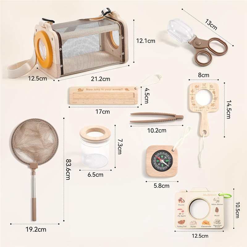 Kit de Captura de Insetos X18A - Kids Outdoor Kit avaliação e preço