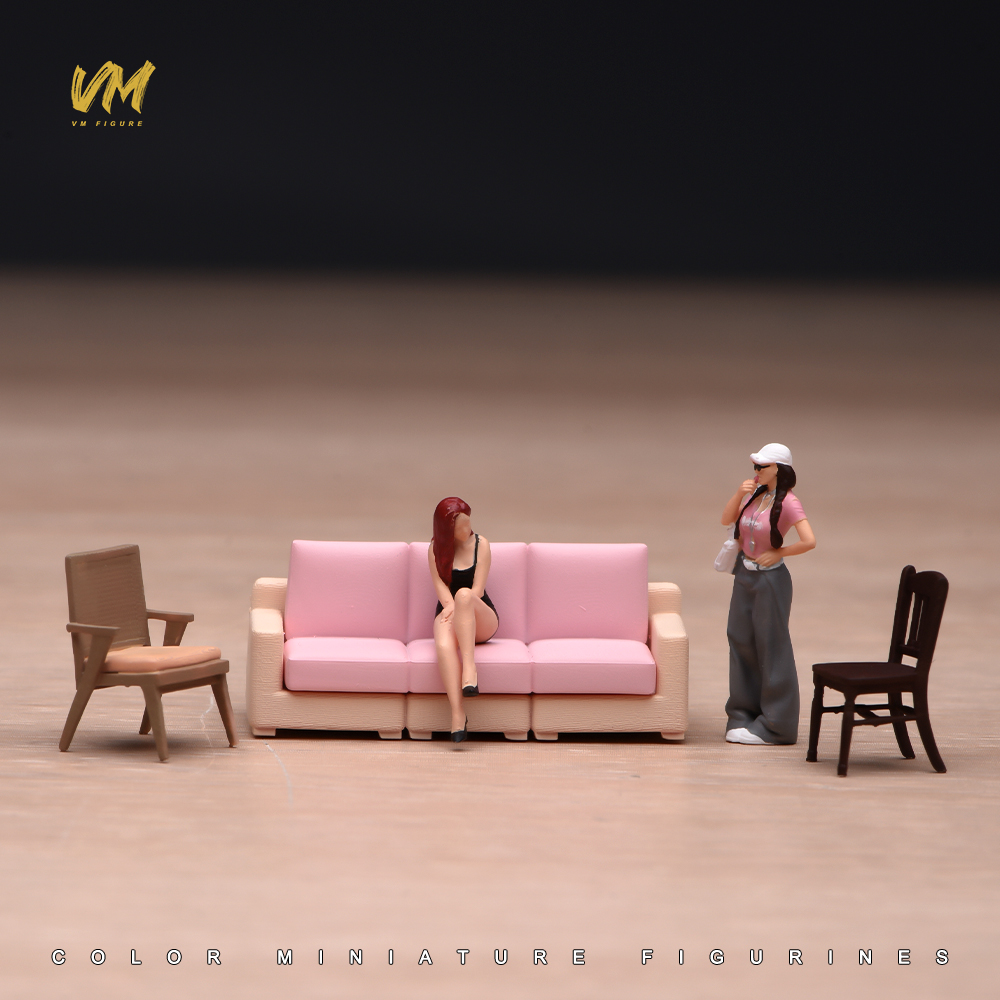 Modelo Miniatura Pintado 1/87  - Kids Outdoor Table And Chair Set avaliação e preço