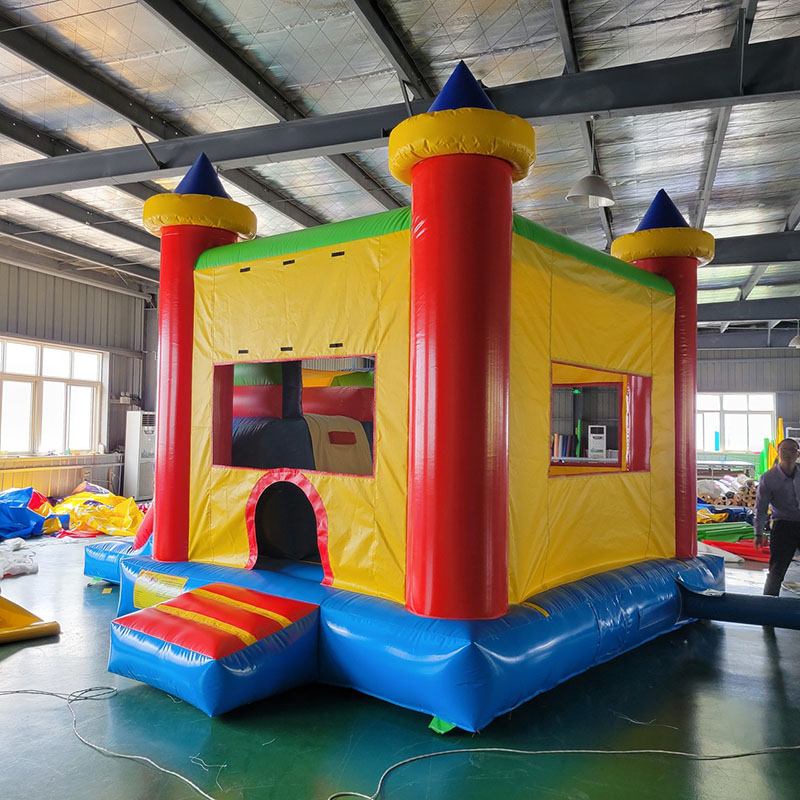 Casa de salto com slide, caste - Kids Outdoor Jump House avaliação e preço