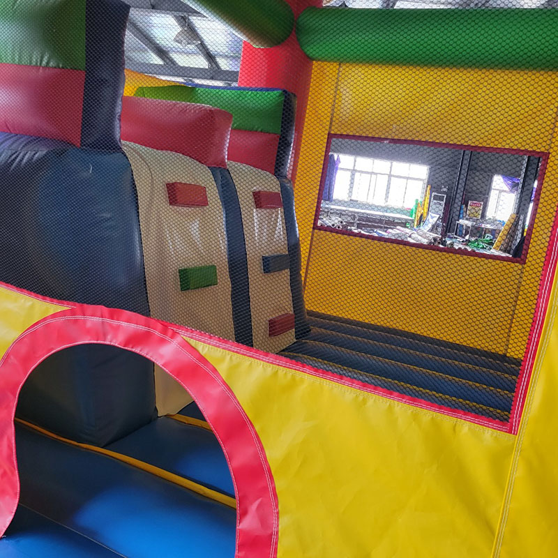 Casa de salto com slide, caste - Kids Outdoor Jump House avaliação e preço