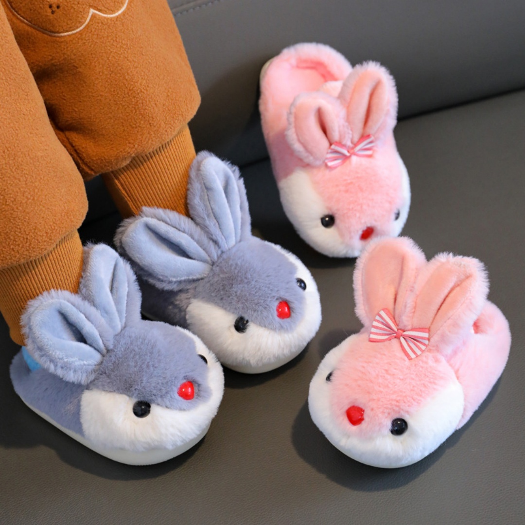 Pantufas Infantis de Inverno:  - Kids Indoor Outdoor Slippers avaliação e preço
