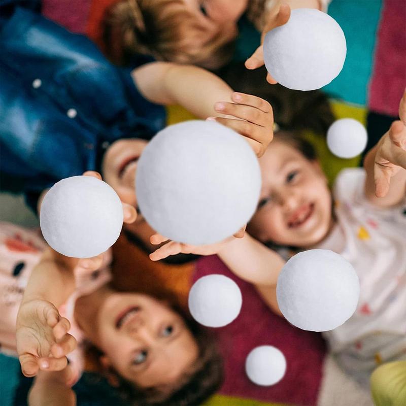 Soft Fake Indoor Snow Balls fo - Kids Indoor Outdoor Games avaliação e preço