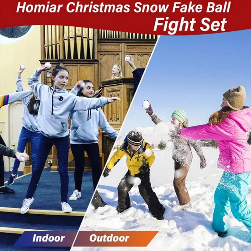 Soft Fake Indoor Snow Balls fo - Kids Indoor Outdoor Games avaliação e preço