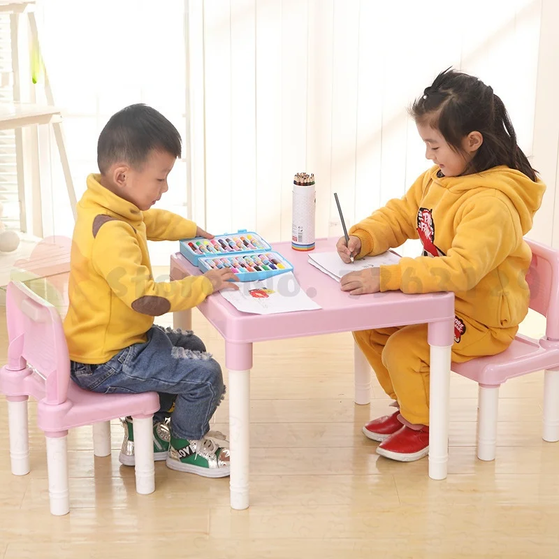 Conjunto de mesa e cadeira de  - Kids Outdoor Table And Chair Set avaliação e preço