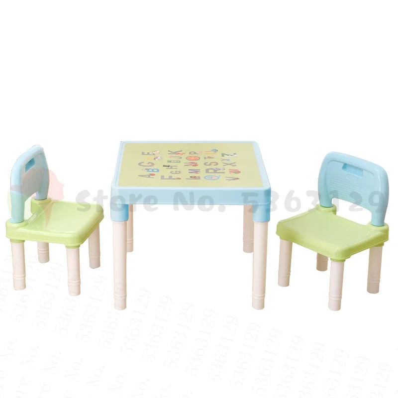Conjunto de mesa e cadeira de  - Kids Outdoor Table And Chair Set avaliação e preço