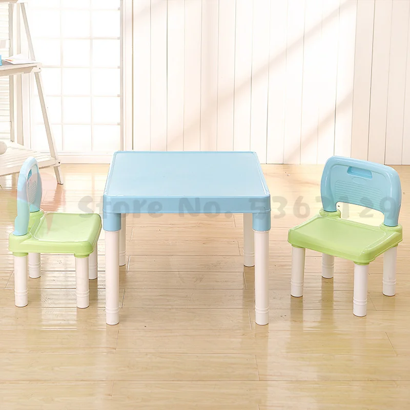 Conjunto de mesa e cadeira de  - Kids Outdoor Table And Chair Set avaliação e preço