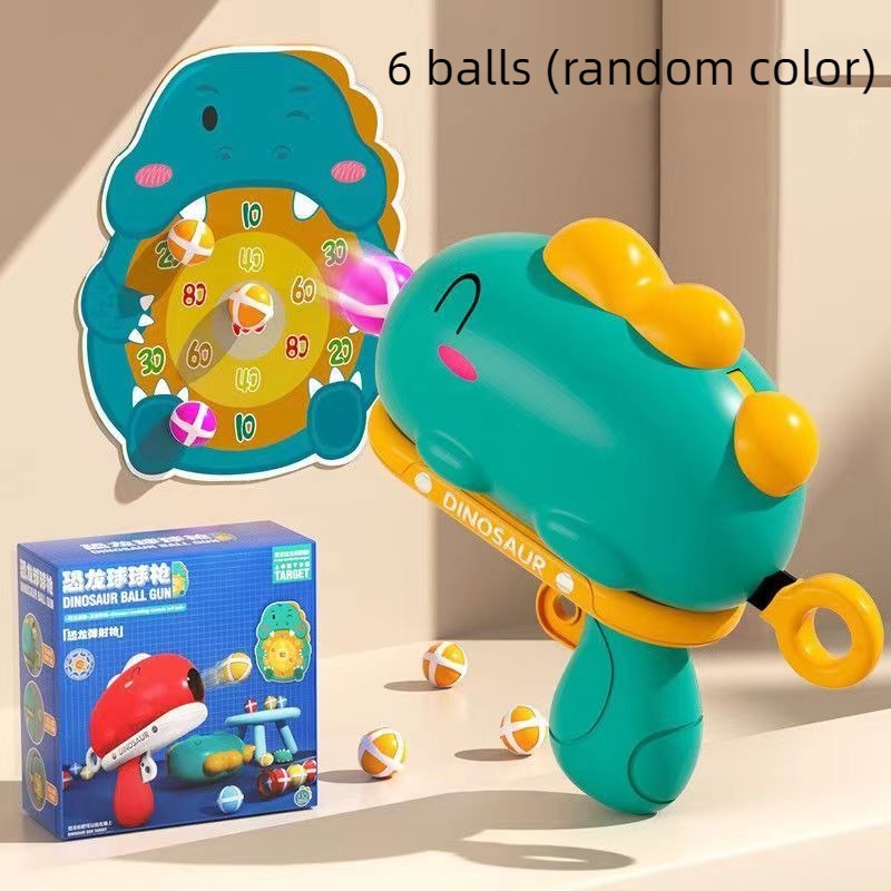 Dinosaur Gun Sticky Ball Dartb - Kids Indoor Outdoor Games avaliação e preço