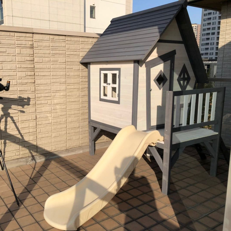 Tronco infantil, casinha de br - Kids Outdoor Treehouse avaliação e preço