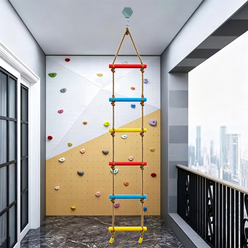 Escada de Corda para Escalada  - Kids Outdoor Treehouse avaliação e preço