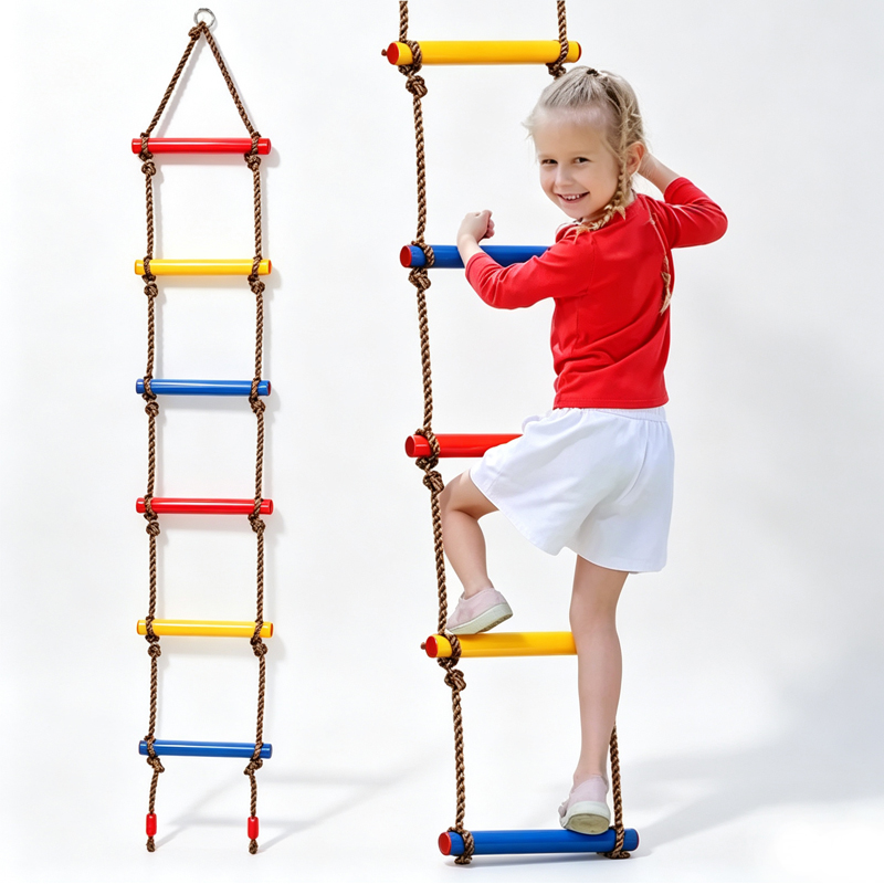 Escada de Corda para Escalada  - Kids Outdoor Treehouse avaliação e preço