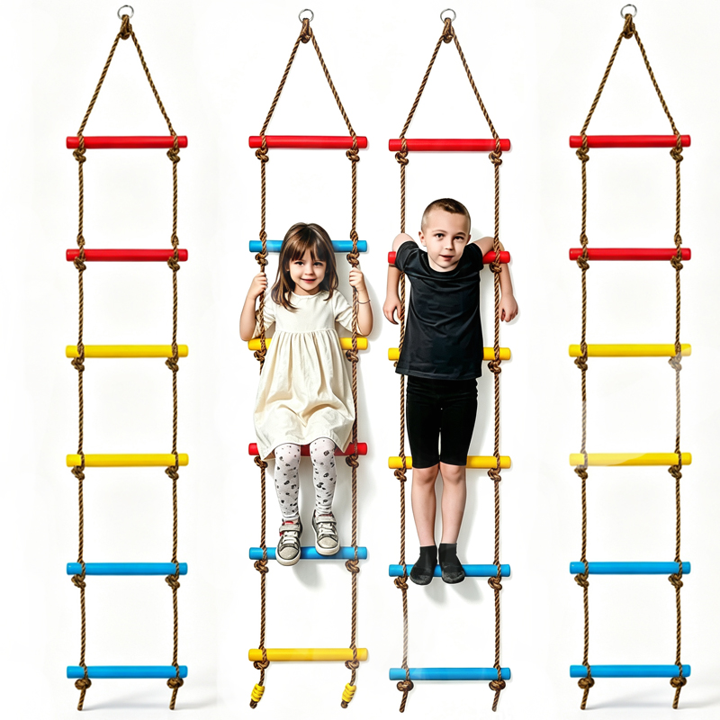 Escada de Corda para Escalada  - Kids Outdoor Treehouse avaliação e preço