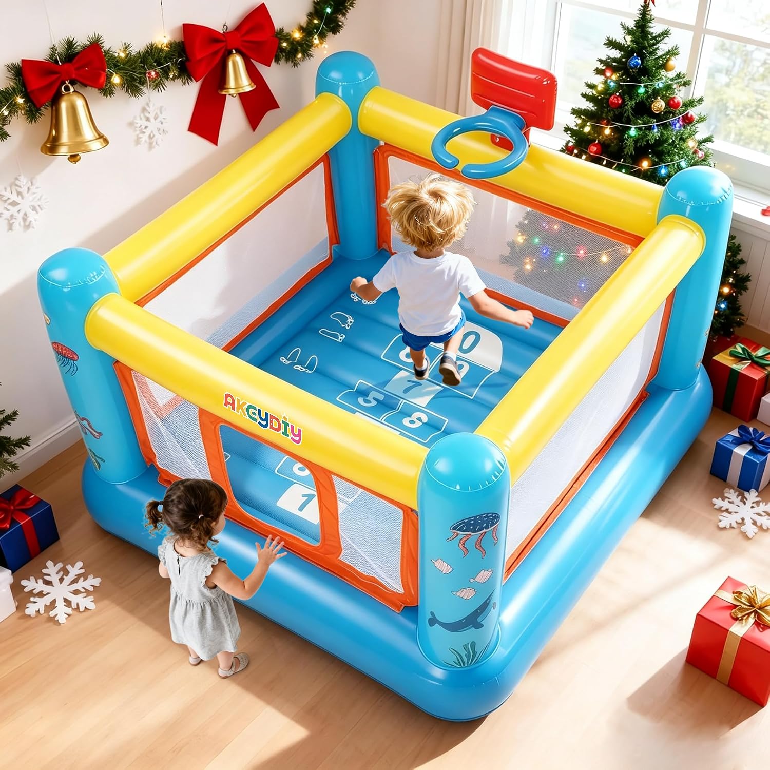 Castelo Inflável, Casa de Pula - Kids Outdoor Jump House avaliação e preço