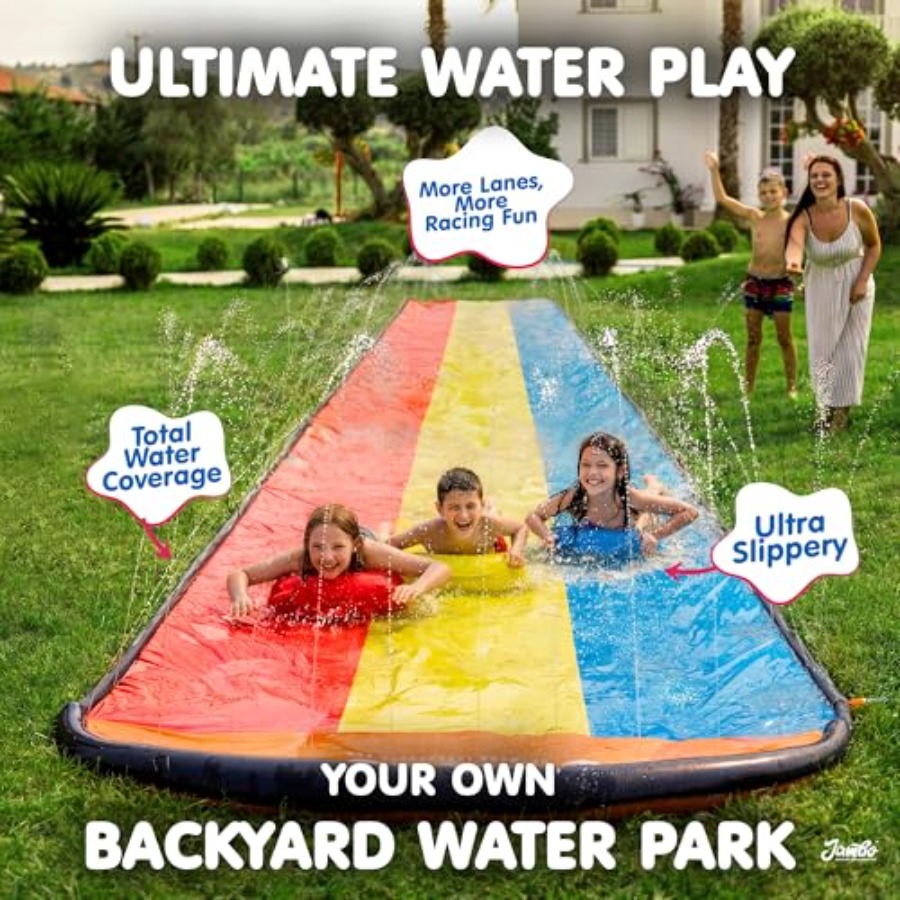 Escorregador Aquático Premium  - Slip Slide Water Mat avaliação e preço