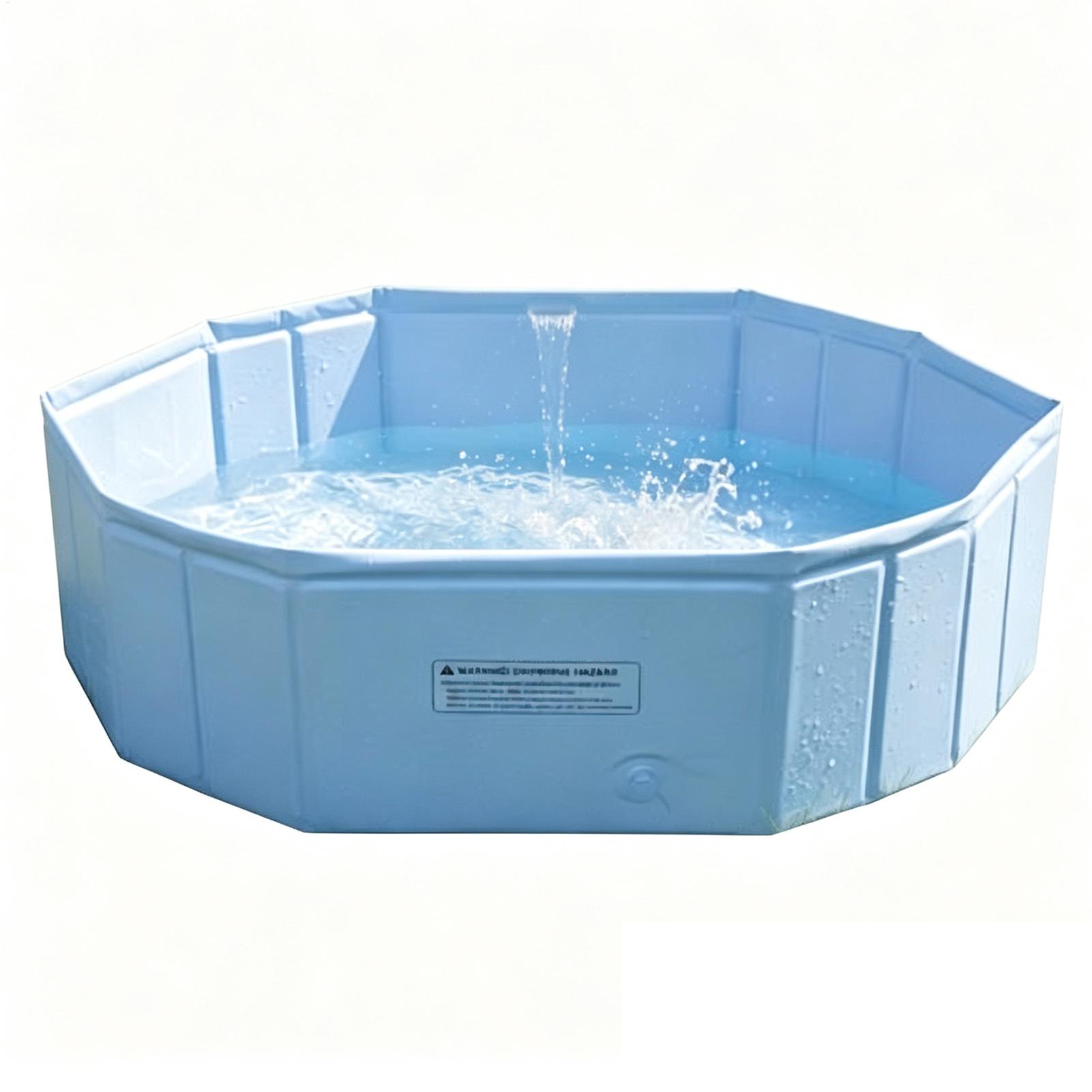 Piscina Dobrável Portátil para - Kids Outdoor Yard Games avaliação e preço
