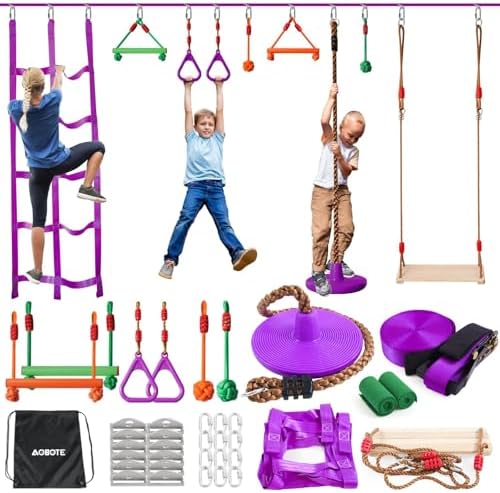 Pista de Obstáculos para Crian - Kids Outdoor Monkey Bars avaliação e preço