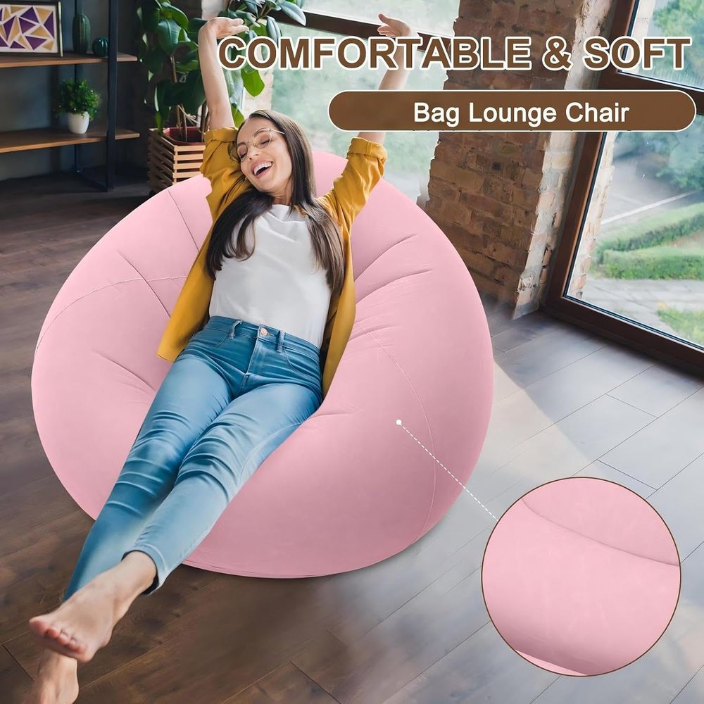 Cadeiras Infláveis Tipo Puff,  - Kids Outdoor Seating avaliação e preço