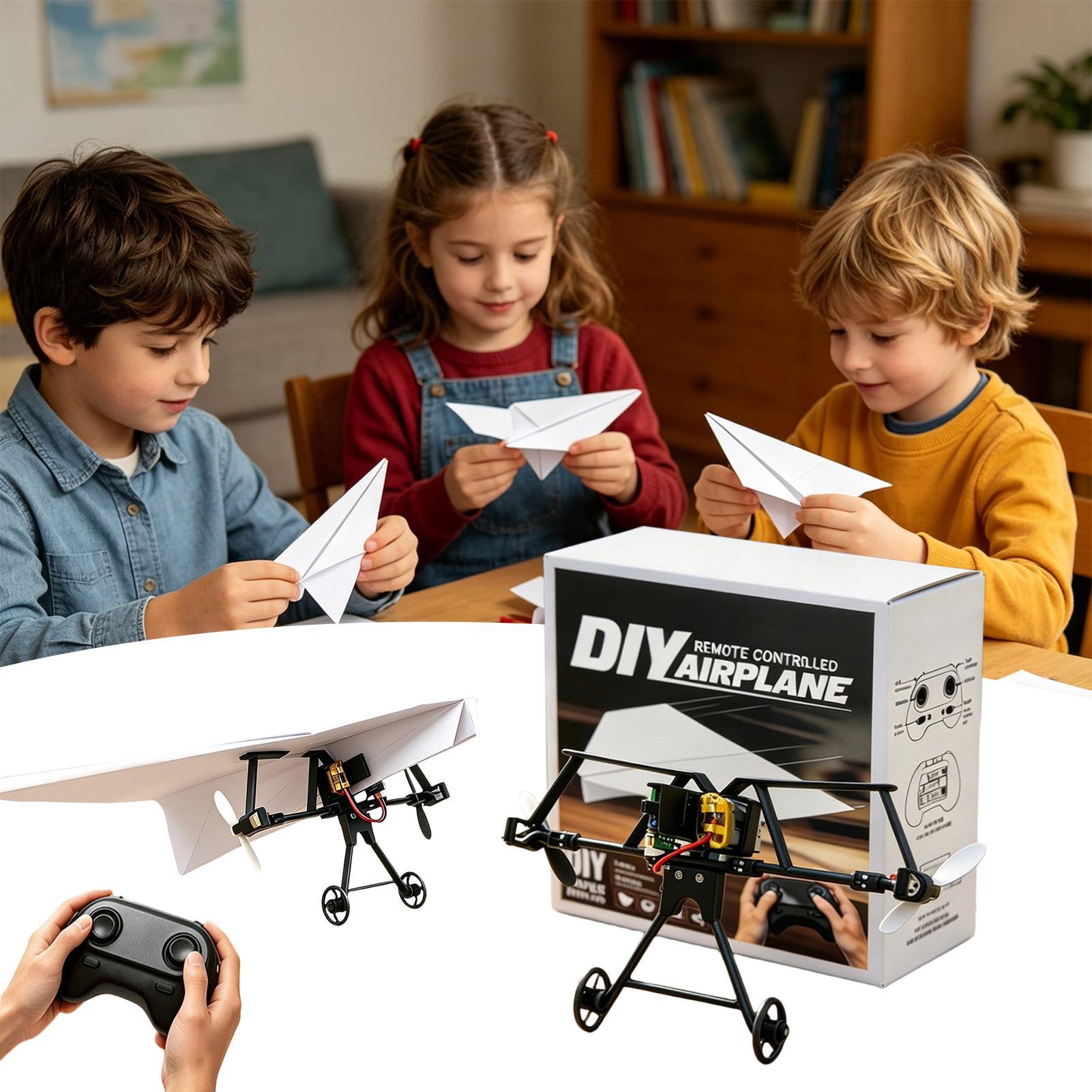 Kit de Avião de Papel RC DIY c - Kids Outdoor Kit avaliação e preço